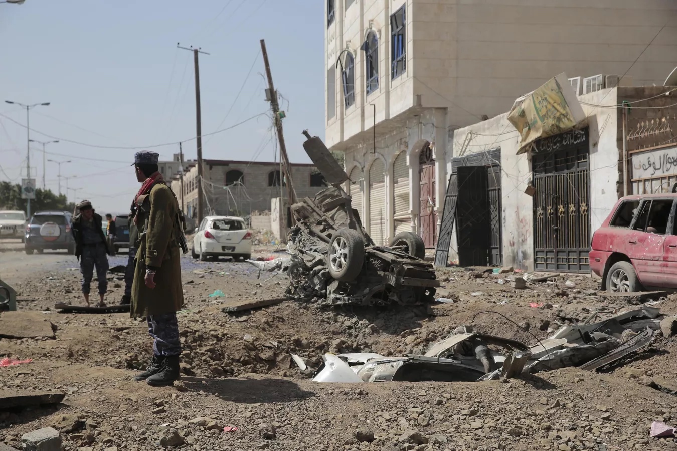 USA a Británie opět bombardovali město Hodeidah, uvedl Jemen
