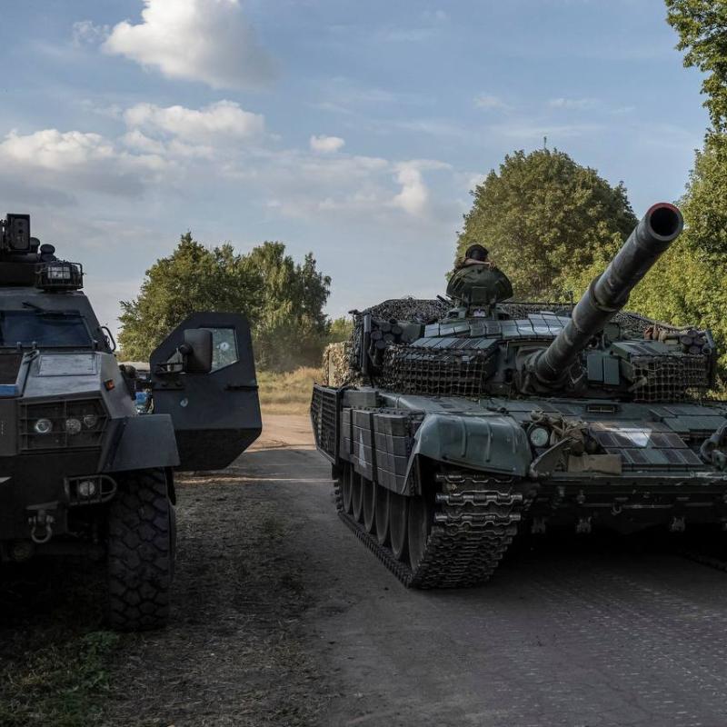 Cesky T72EA v Kurske oblasti